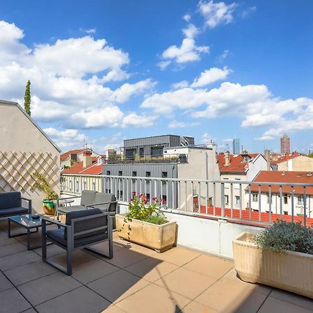 Lyon Premium - 7E Ciel Rooftop Panoramique Exteriör bild